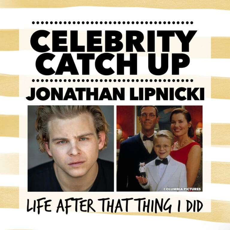 Jonathan Lipnicki – aka The Jerry Maguire and Stuart Little Comeback Kid