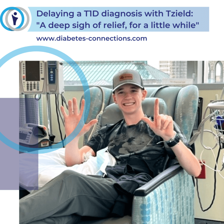 Delaying a T1D diagnosis with Tzield: “A deep sigh of relief, for a little while”