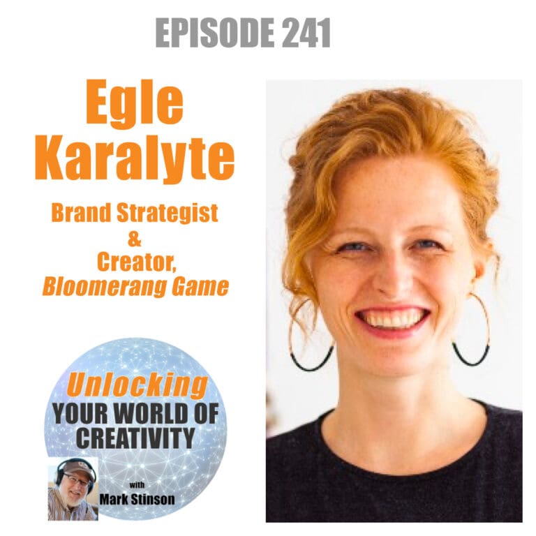 Egle Karalyte, Brand Strategist and Creator of The Bloomerang Game.