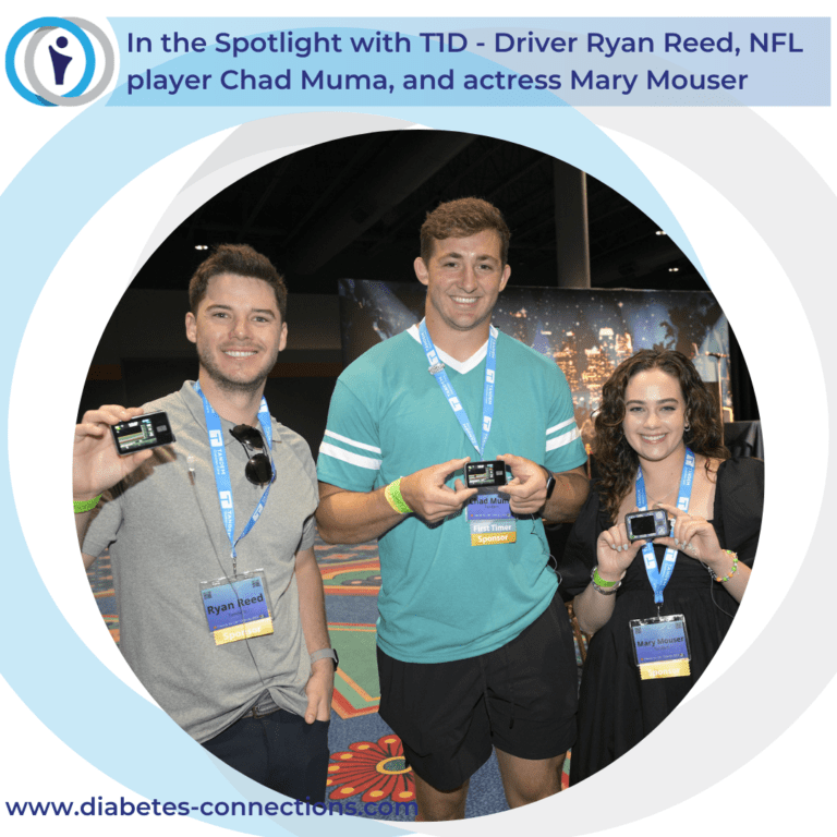 In the Spotlight with T1D – Driver Ryan Reed, NFL player Chad Muma, and actress Mary Mouser