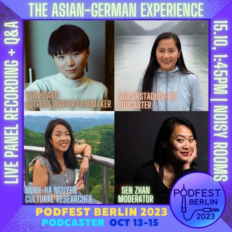S2 | E10 – “In Progress”: The Ever-Evolving Identity of Asian Germans (Live Panel, Podfest Berlin 2023)