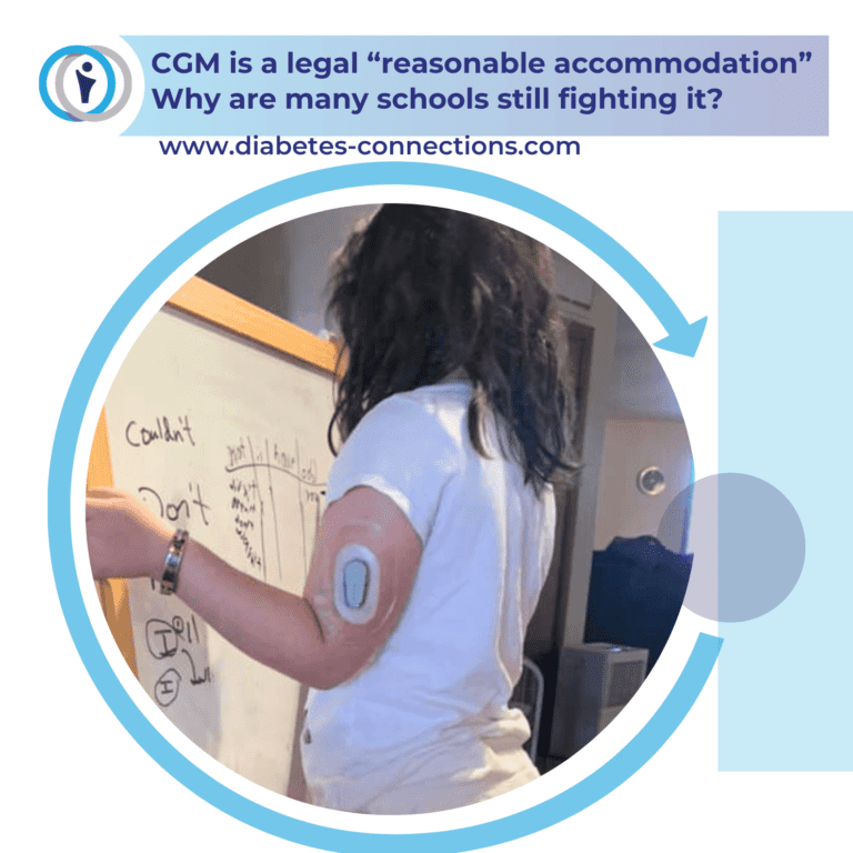 CGM is a legal “reasonable accommodation” Why are many schools still fighting it?