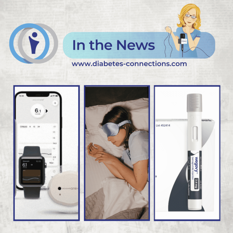 In the News… Dexcom-to-watch update, Wegovy studies, night time hypo research and more!