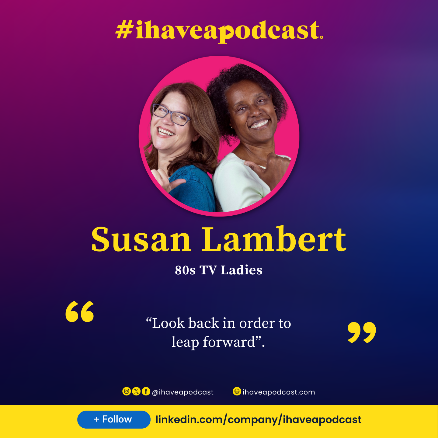 80s TV Ladies Susan Lambert Featured Podcaster